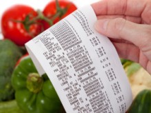 food receipt