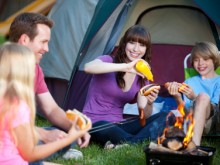 cheap camping holidays for the family