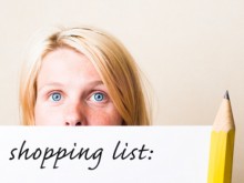 family meal plan shopping list