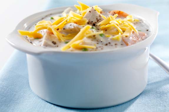 chicken and prawn laska