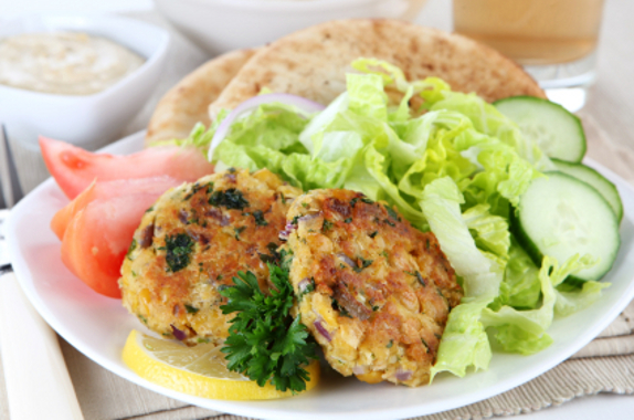 chickpea burgers