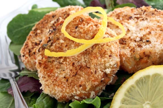 salmon fish cakes meal plan