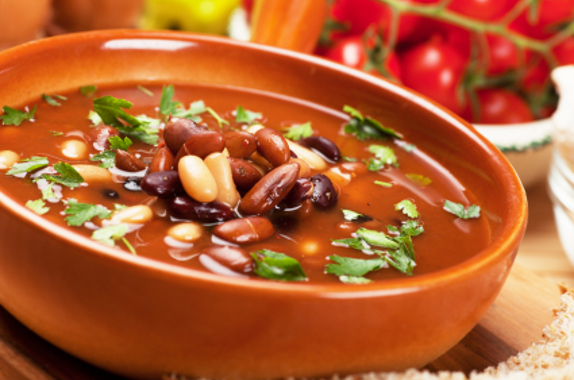 mexican chilli bean soup