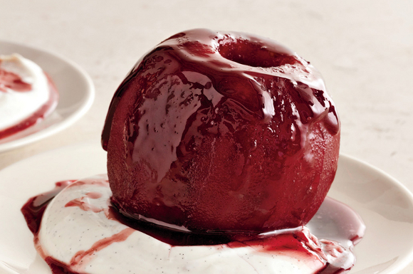 November recipe poached-apples-with-vanilla-yogurt