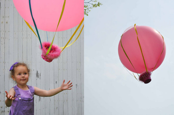 homemade hot air balloon
