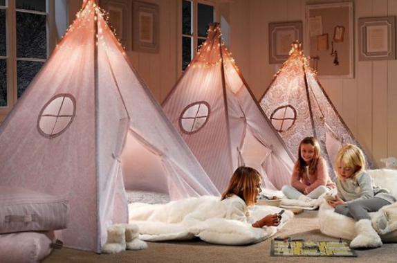 make a homemade teepee