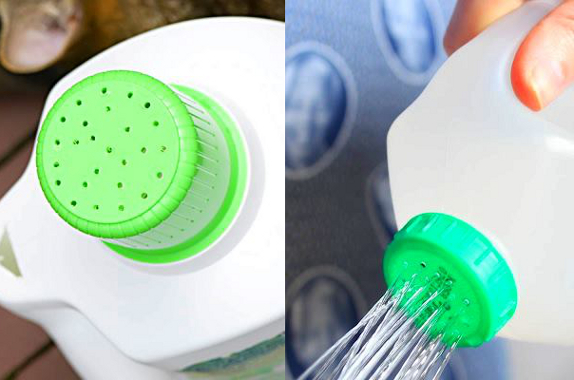 money saving gardening tips milk bottles