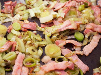 leeks and bacon