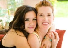 teenager and mum