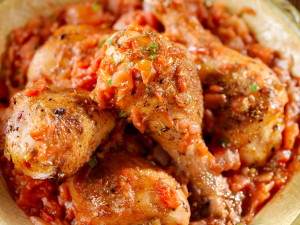 chicken-spinach-and-lentil-casserole