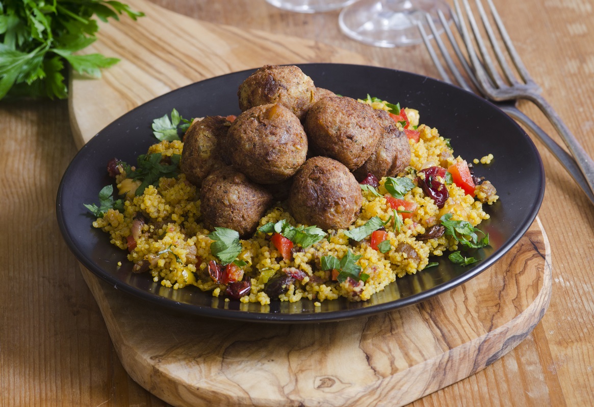 Falafel Red Pepper Salad Recipe