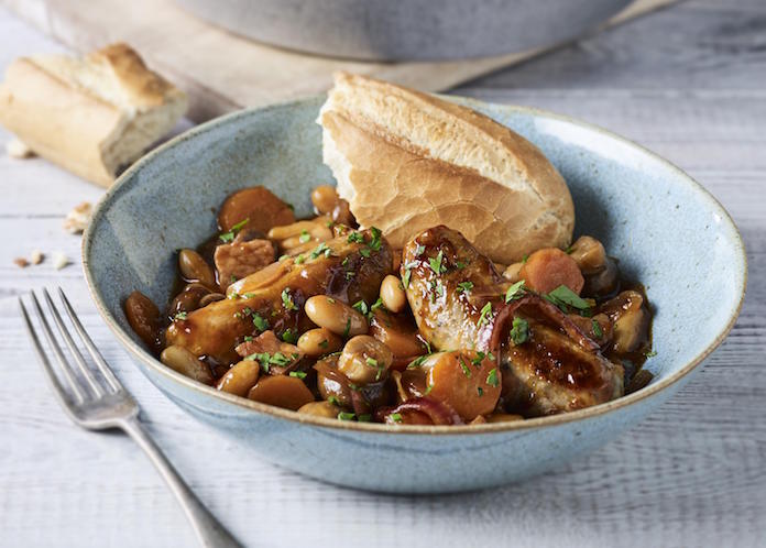 Sausage & Bean Stew Sticky BBQ